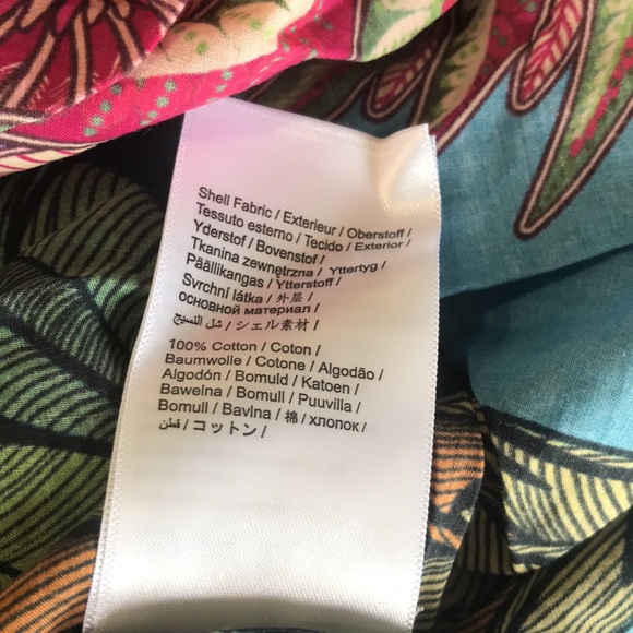 🎉Hist Pick🎉 Farm Rio Totally Tuiuiu Halter Maxi Dress size L - Picture 15 of 15